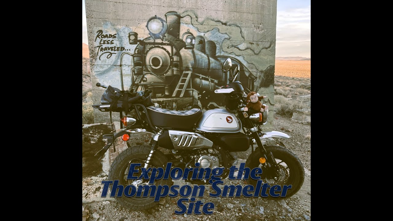 Thompson Smelter Yamaha TW200 and Honda Monkey Ride