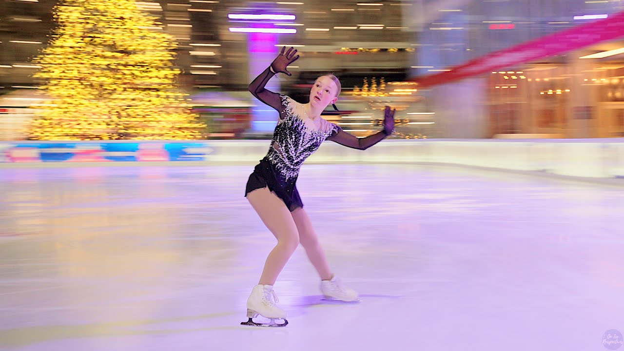 Elle Rieck skates to 