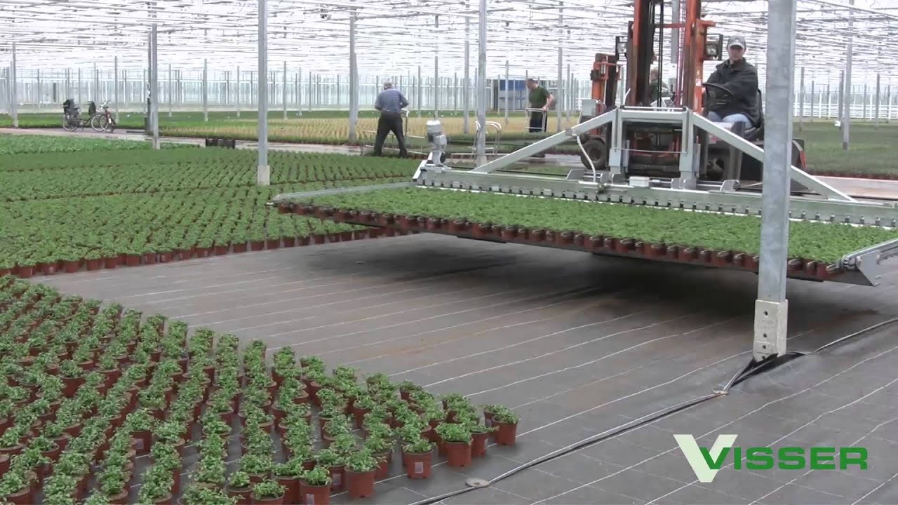 Visser Horti Systems - Space O Mat Spacing fork with support - Wouters