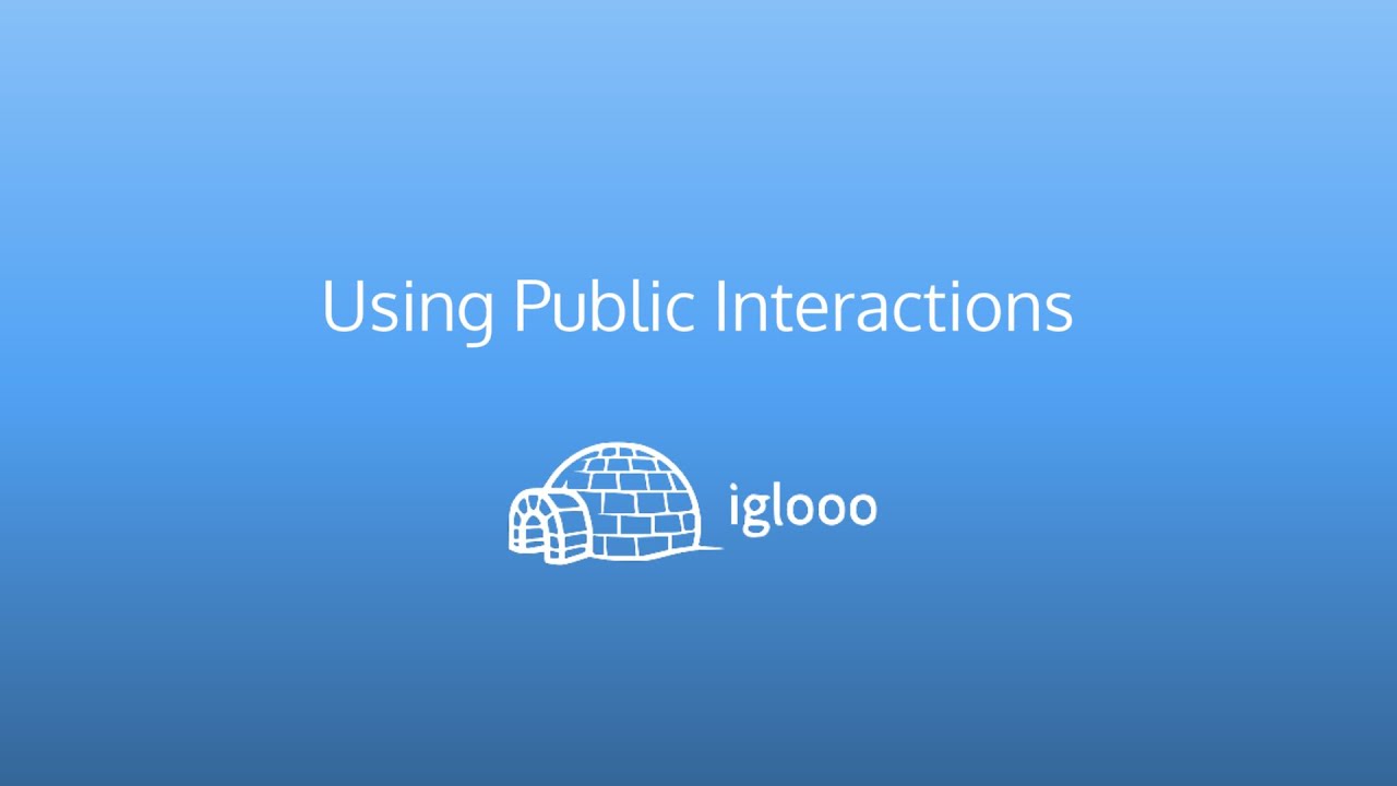 Public Interactions