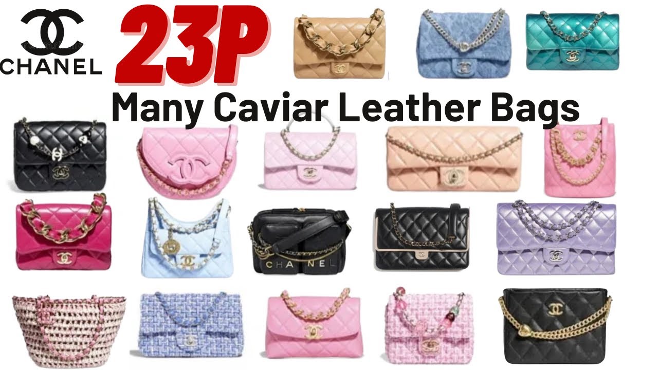 CHANEL 23P COLLECTION WITH DETAILS I Price, Colors, Size, Material | Launch On January 2023