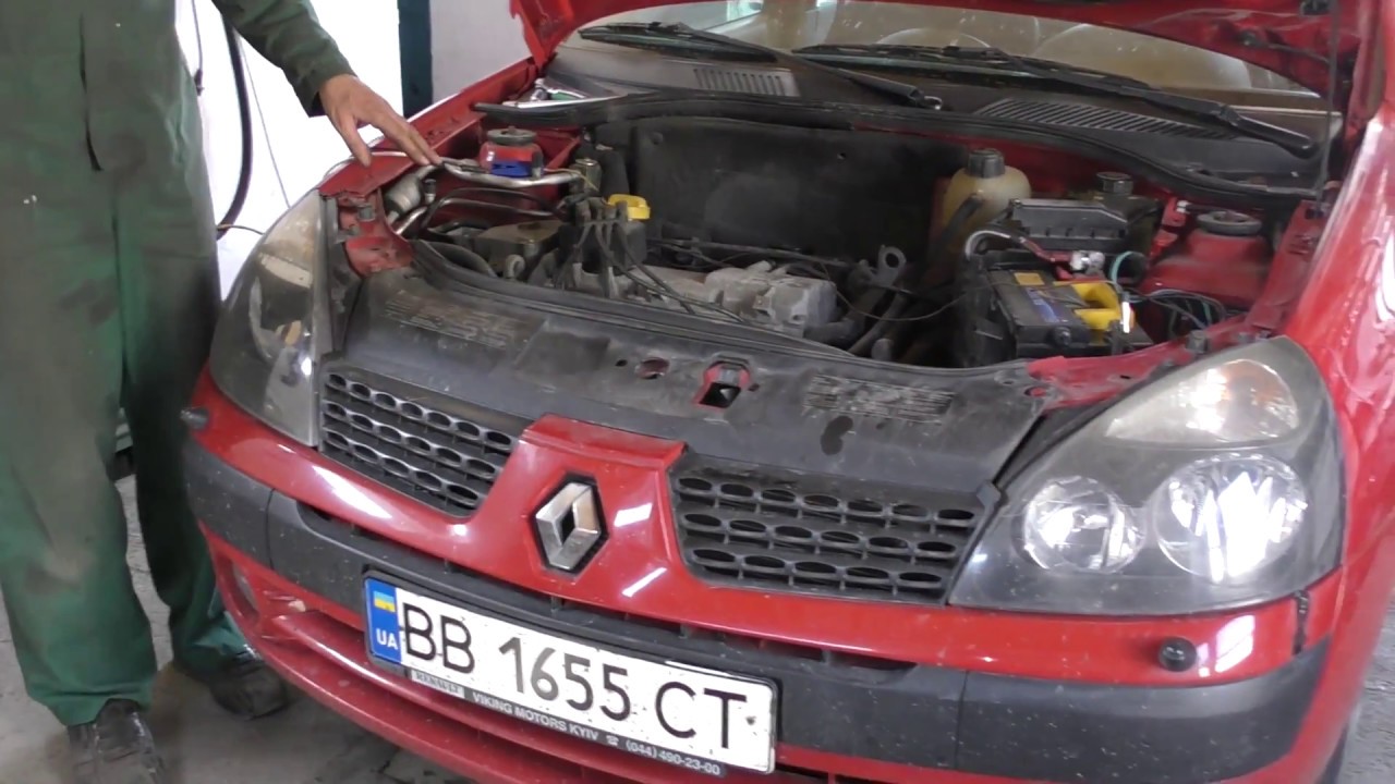 Накосячили ,или так надо ? Renault Symbol 1,4 .