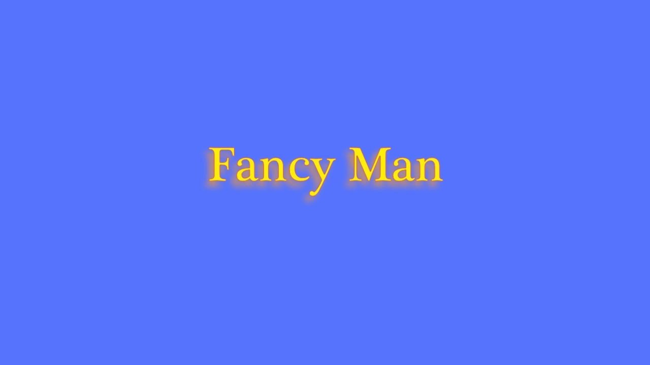 Fancy Man (Full Song 1983) Lyric Video