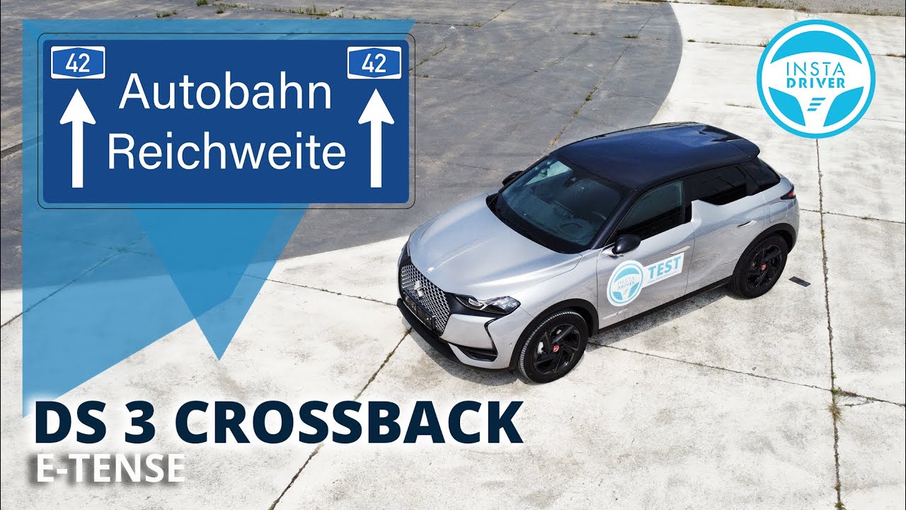DS 3 Crossback | DER AUTOBAHN TEST - Reichweite & Verbrauch
