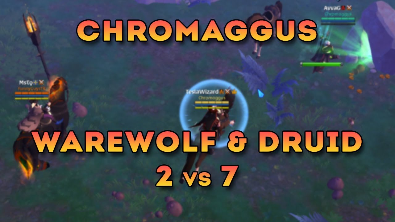 Albion Online: Chromaggus - Bloodmoon Staff and Great Nature Staff
