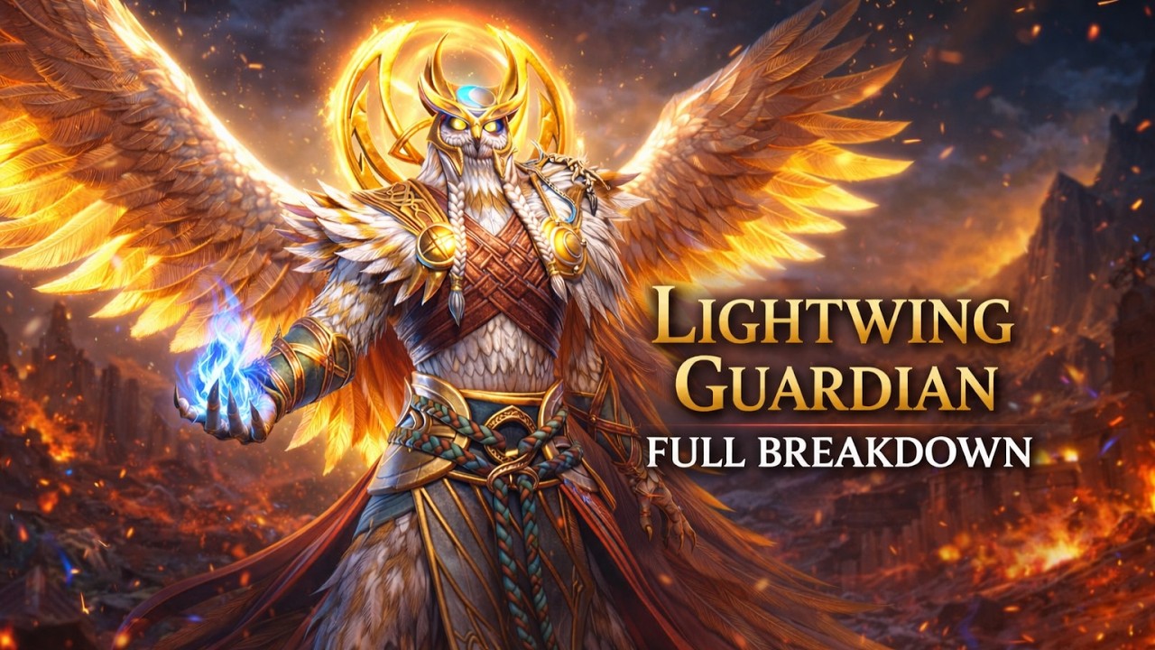 Полное описание персонажа Lightwing Guardian | Наследие Литаса | Видеоруководство