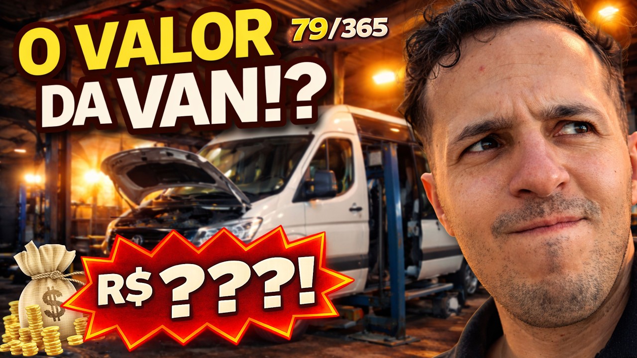 QUASE DESMAIOU COM O VALOR DO OR&Ccedil;AMENTO DA VAN !