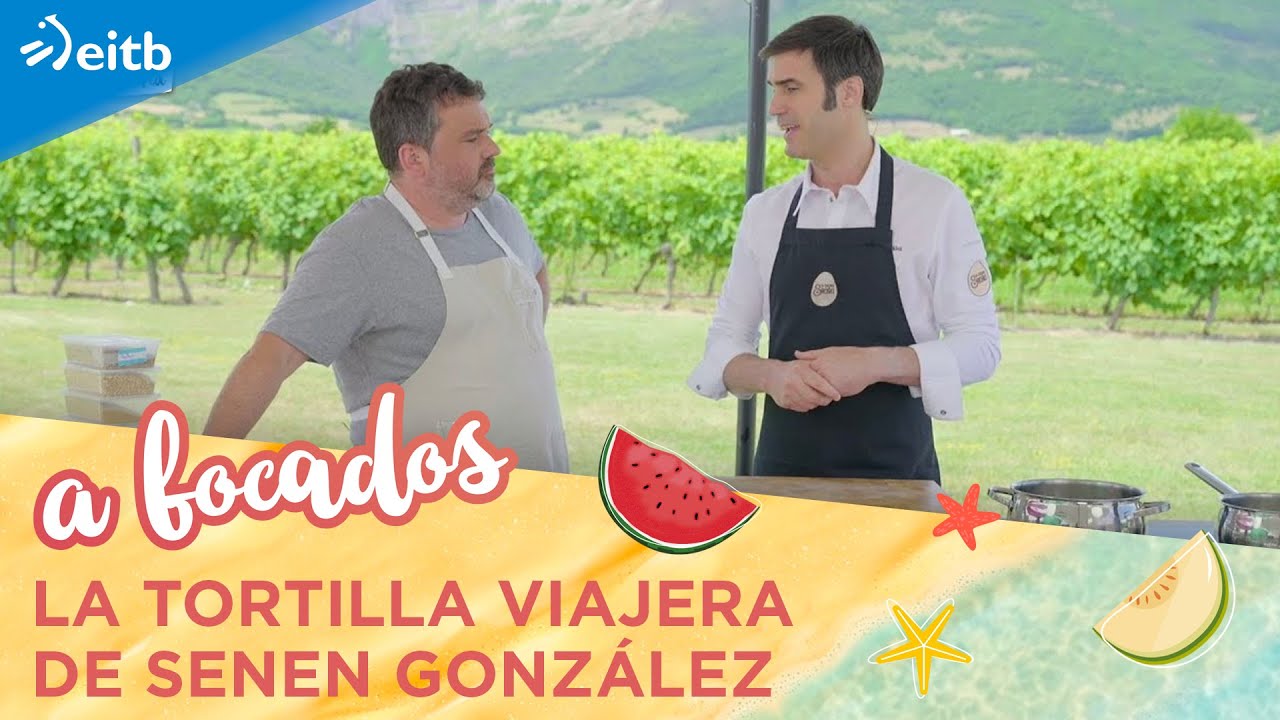 ¿Cómo es la tortilla viajera del cocinero Senen González?