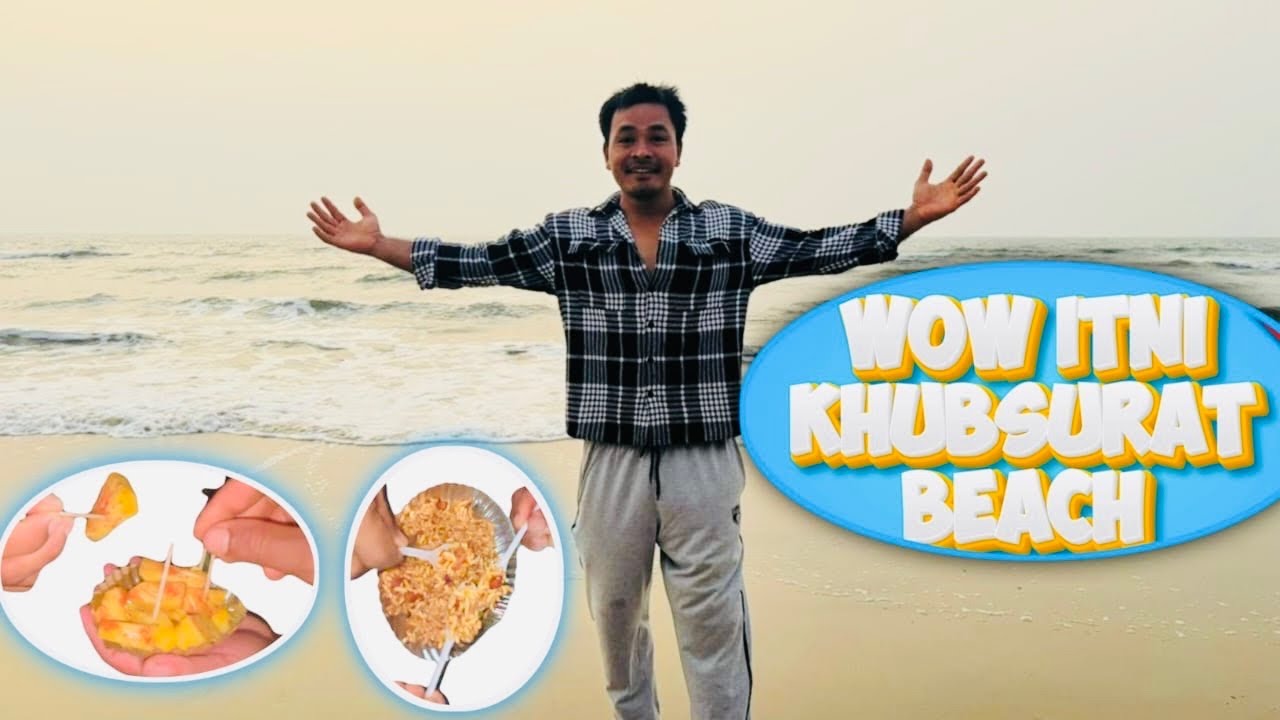 South India ka ye badiya beach 🏝️😻ghum liya guys fir ye kya ho gaya😍