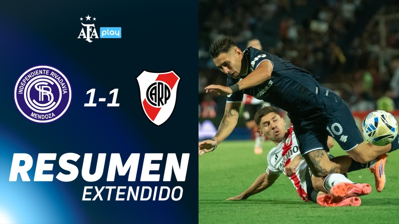 Independiente Rivadavia 1 vs. 1 River Plate | #TorneoApertura2026 | RESUMEN EXTENDIDO | Fecha 8
