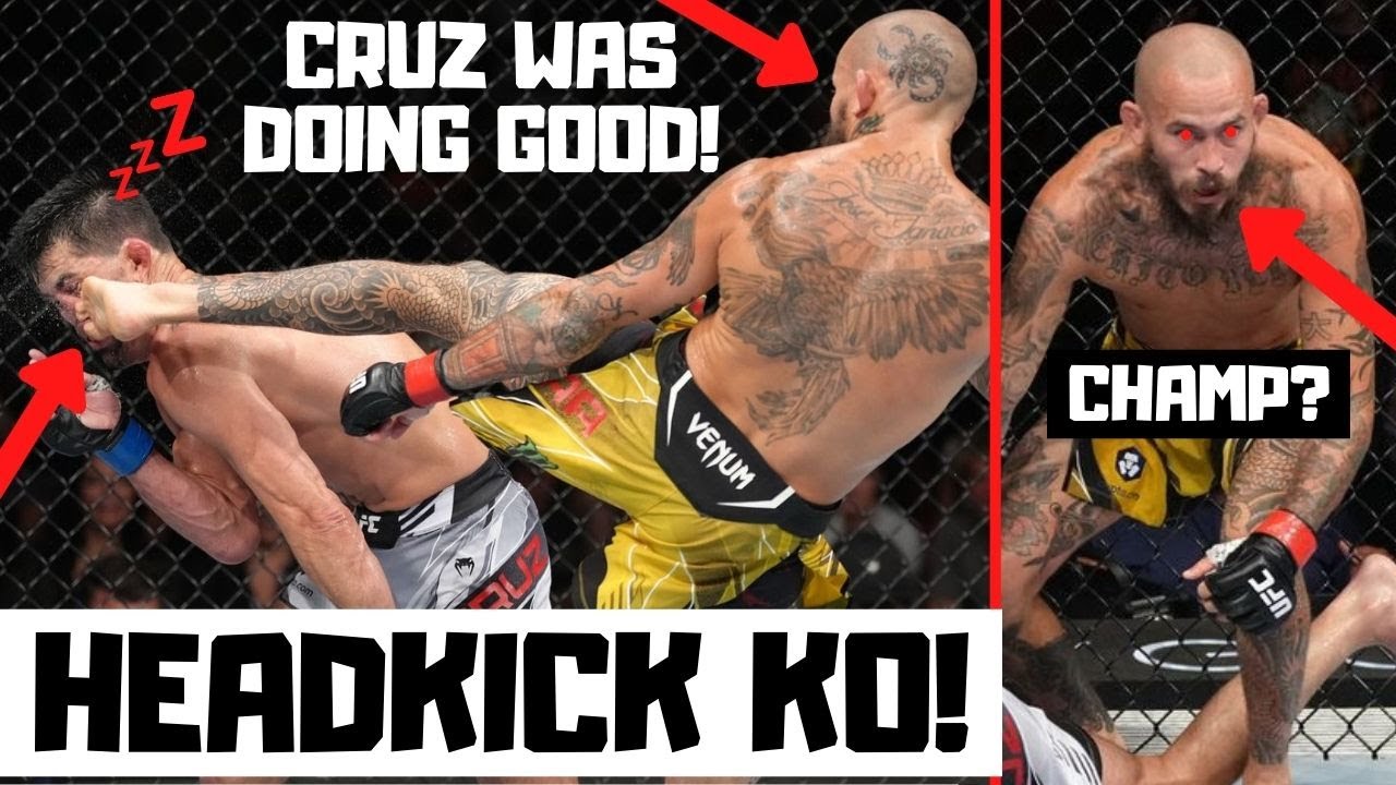 Marlon Vera vs Dominick Cruz Full Fight Reaction and Breakdown - UFC San Diego Event Recap