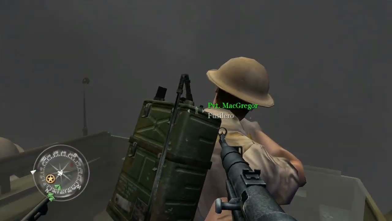 CALL OF DUTY 2 / Mision 9 / GAMEPLAY Campaña / La Batalla de el Alamein - Definiendo las Lineas