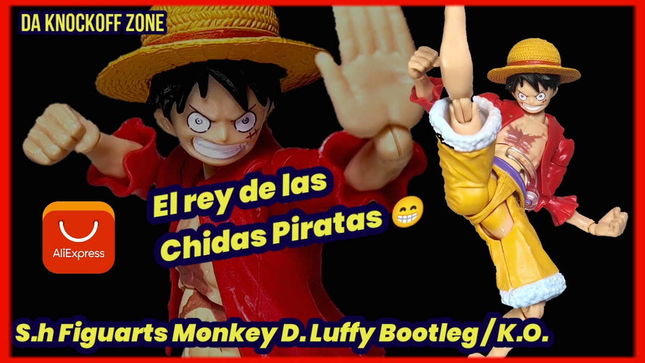 Sh figuarts Monkey D Luffy Bootleg de Aliexpress Reseña Analisis 