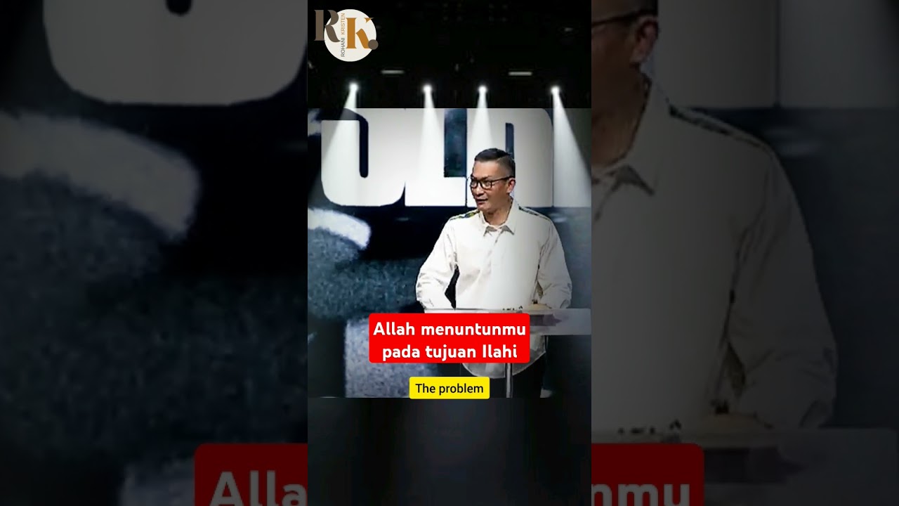 Allah menuntunmu pada tujuan Ilahi- Philip Mantofa - Roh@ni Kristen - Rohani Kristen