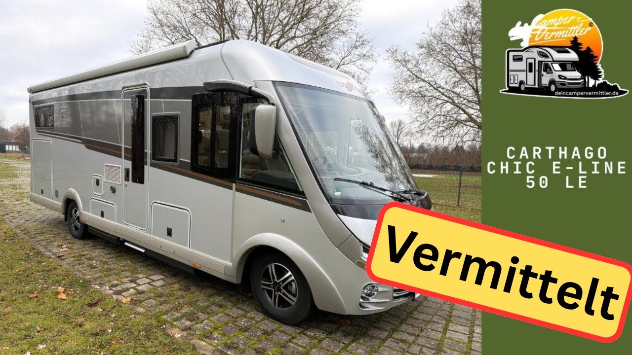 NEUWERTIG | Carthago CHIC E-LINE 50 LE KLIMA 2xTV | Luxus Wohnmobil