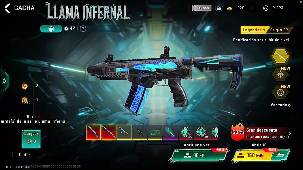 Nueva m1887 eterna en Blood Strike 