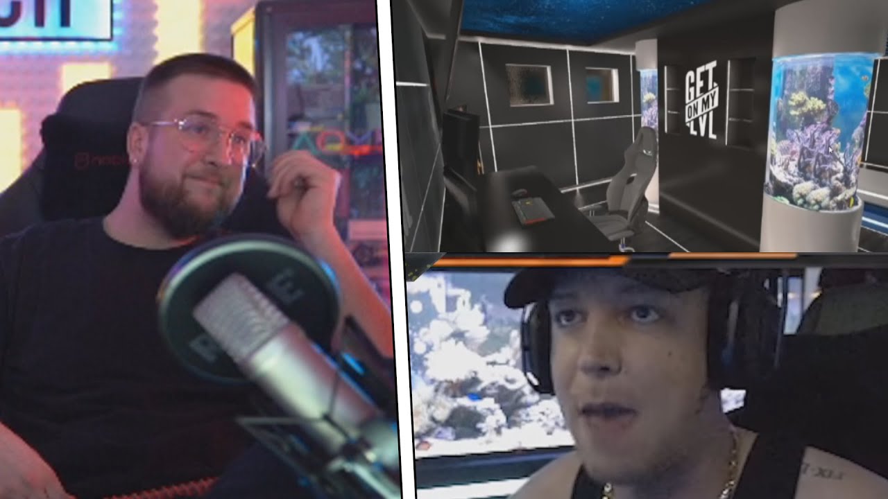 Reaktion auf MontanaBlacks Gaming Room Pläne 😱 Tisi Schubech Stream Highlights