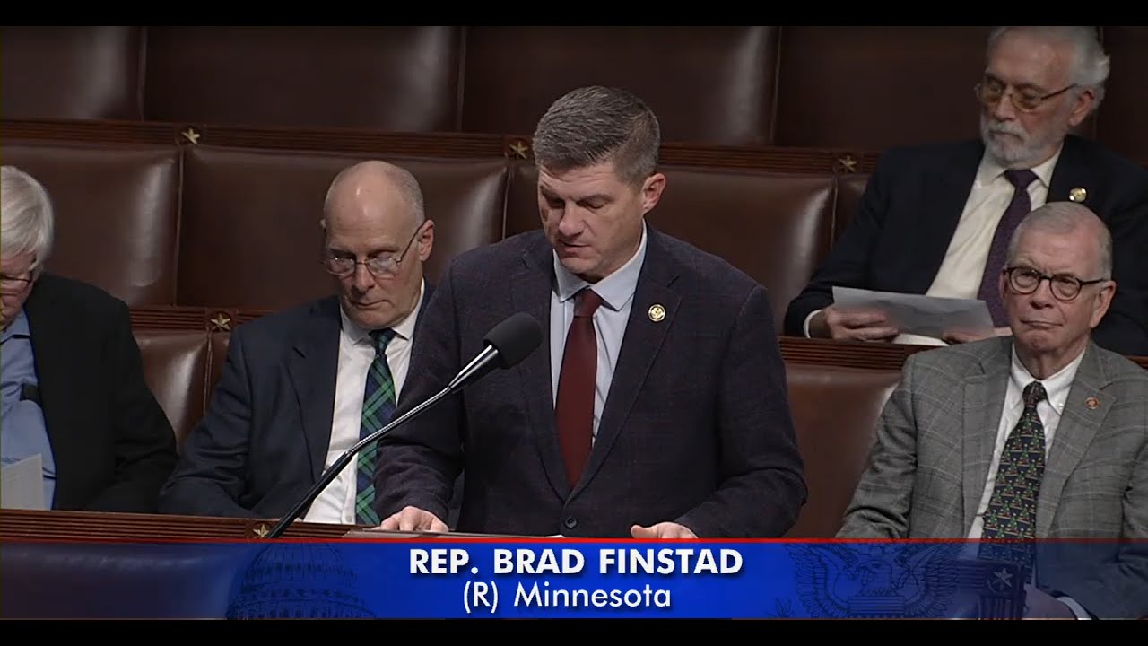 Rep. Finstad Delivers Remarks on the Whole Milk for Healthy Kids Act
