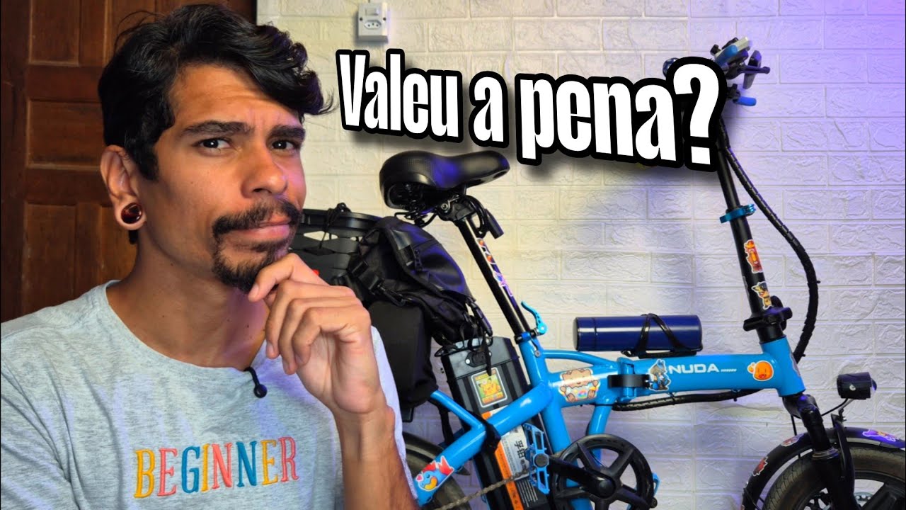 5 Meses Com a Bicicleta Elétrica NUDA da #shopee #ebike 