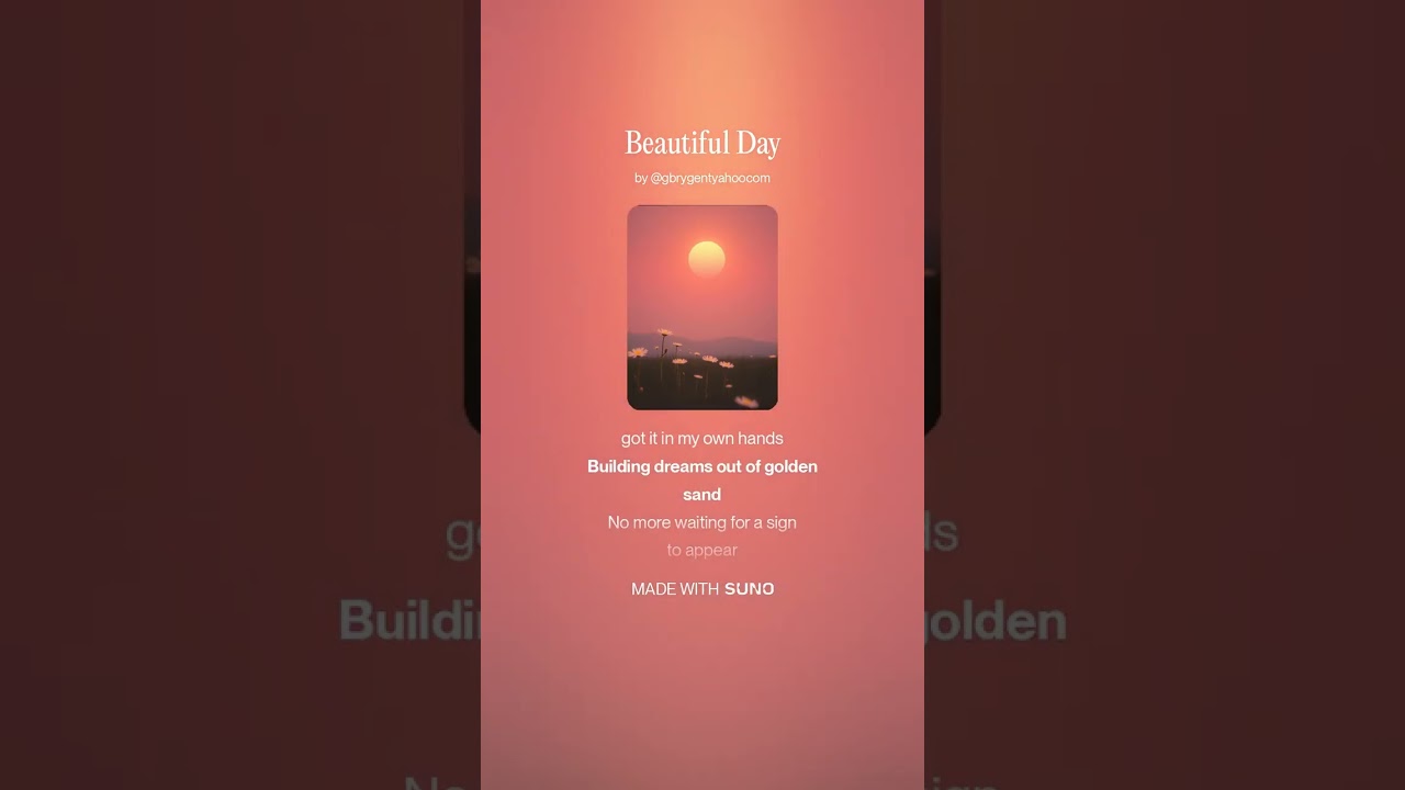 Beautiful Day   #newpopsongs #melodiesforthesoul #femalevocals #rnbmusic #rnbpopfusion #newpopsongs