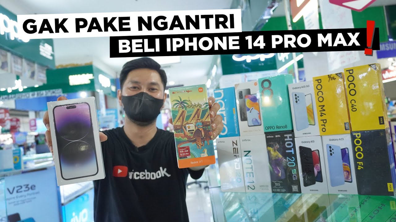 Cek Pasar Offline! Redmi A1, Infinix Zero 20, iPhone 14 Pro Max READY! #MarZoom 218