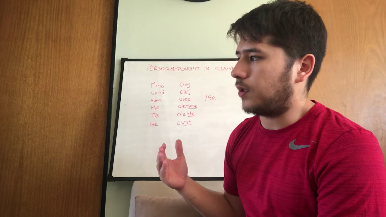 APRENDER FINÉS 🇫🇮 PRONOMBRES PERSONALES Y VERBO SER/ESTAR