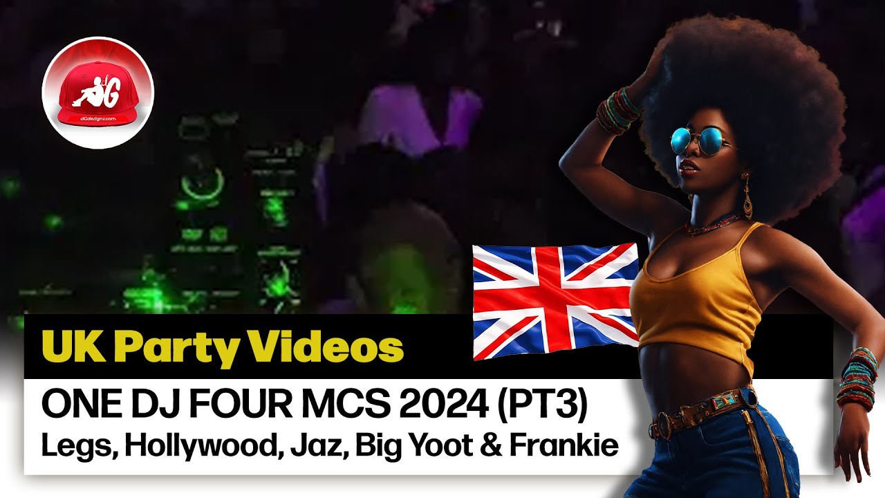 UK Party Videos: One DJ Four MCs an evening with DJ Legs PT3
