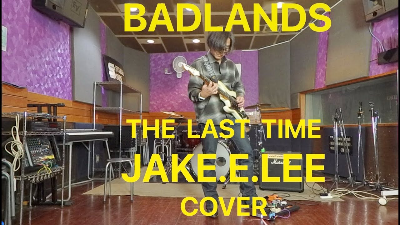 JAKE.E.LEE    BADLANDS     THE LAST TIME  COVER