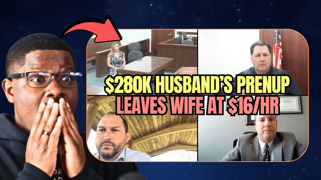 PETTY Divorce: $250k Husband's PRENUP Leaves Wife at $15/hr