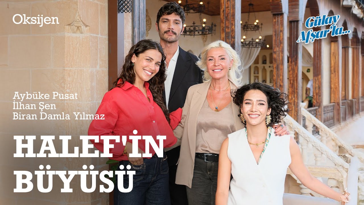 Halef&rsquo;in yıldızları Ayb&uuml;ke Pusat, İlhan Şen, Biran Damla Yılmaz'la Urfa&rsquo;daki sette konuştuk