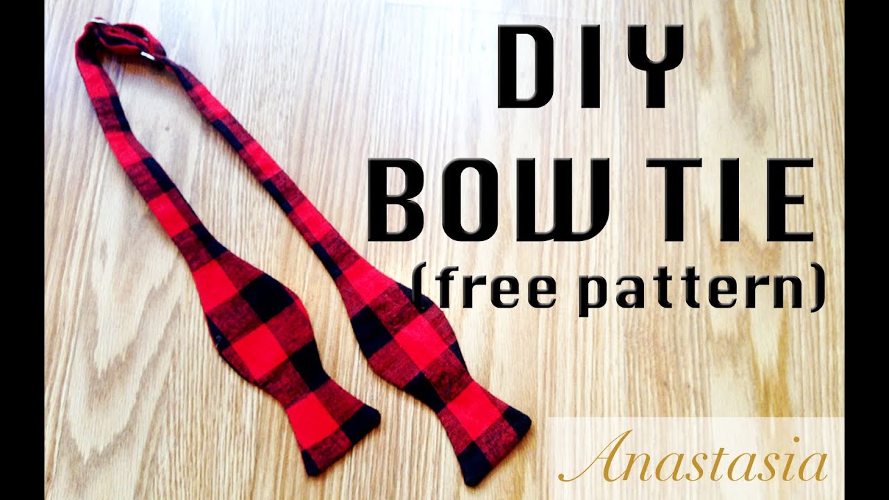 DIY Bow Tie PERFECT for a Holiday GIFT