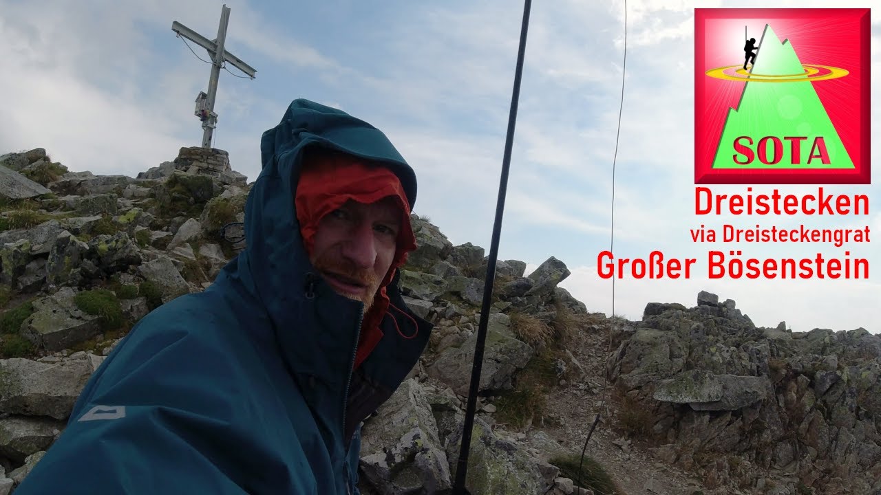 OE5JFE SOTA ridge traverse from Dreistecken to Großer Bösenstein