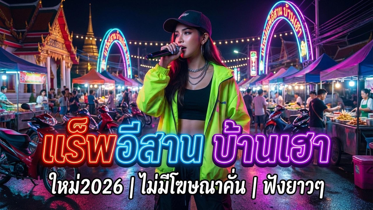 มาแรง!! เพลแร็พอีสาน  ไม่มีโฆษณาคั่น