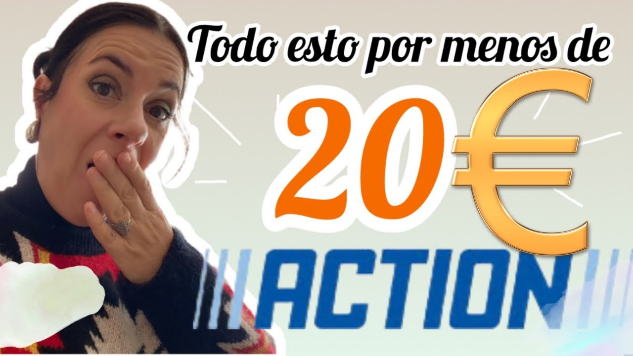 Todo esto por menos de 20€ ( Haul sorprendente a Action )