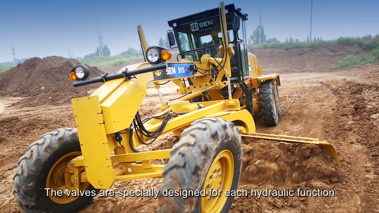 SEM915 & SEM917 Motor Grader Walkaround