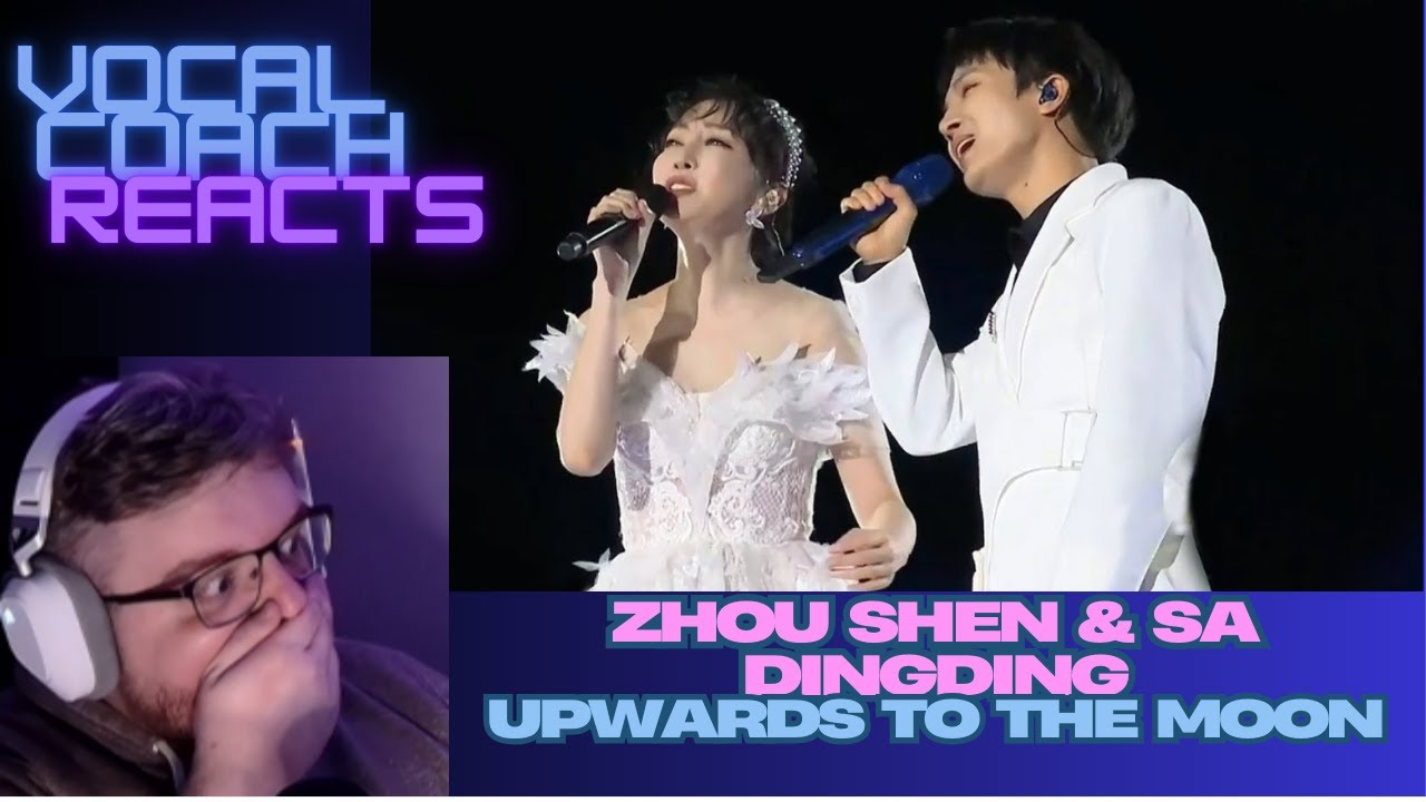WHAT THE HELL IS THIS!? (It's Amazing) - Zhou Shen & Sa Dingding - Upwards To The Moon | Reaction