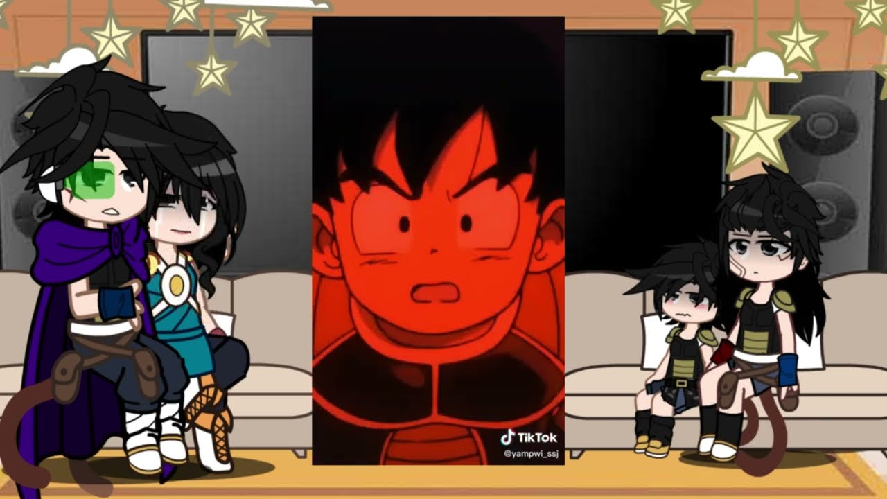 I Past Goku's parents and raditz  react to Goku I🔥 GRANOLA SAGA I