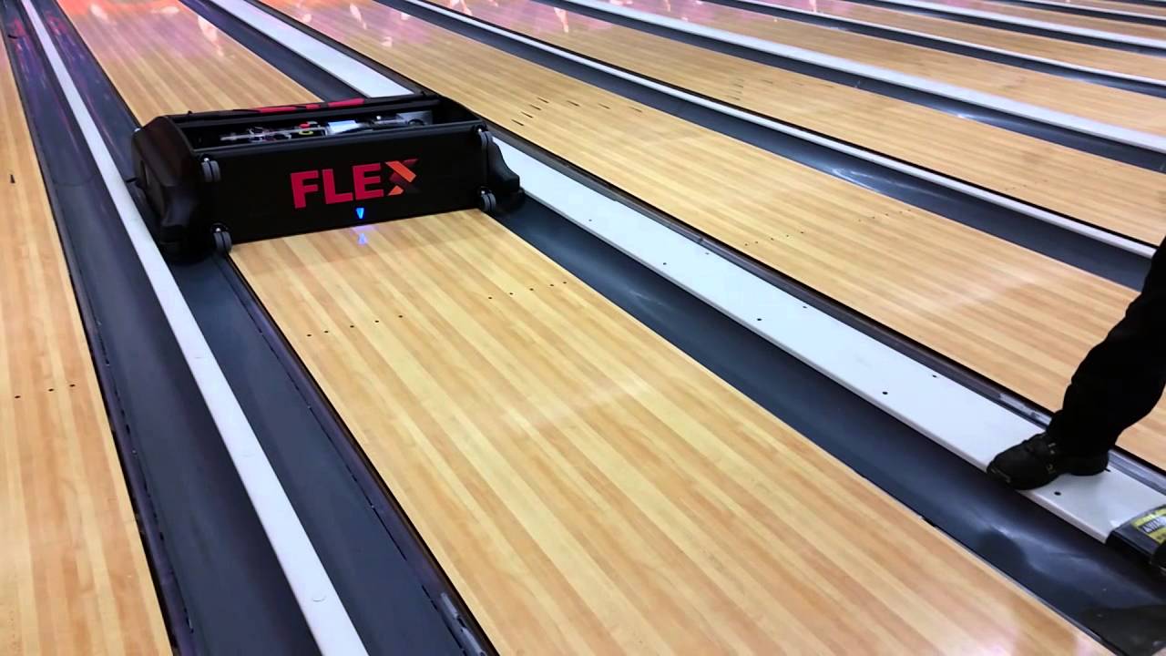 Kegel Flex Walker - Oiling Lane Walker at Boulevard Lanes in Edmond, OK.  9/23/2014