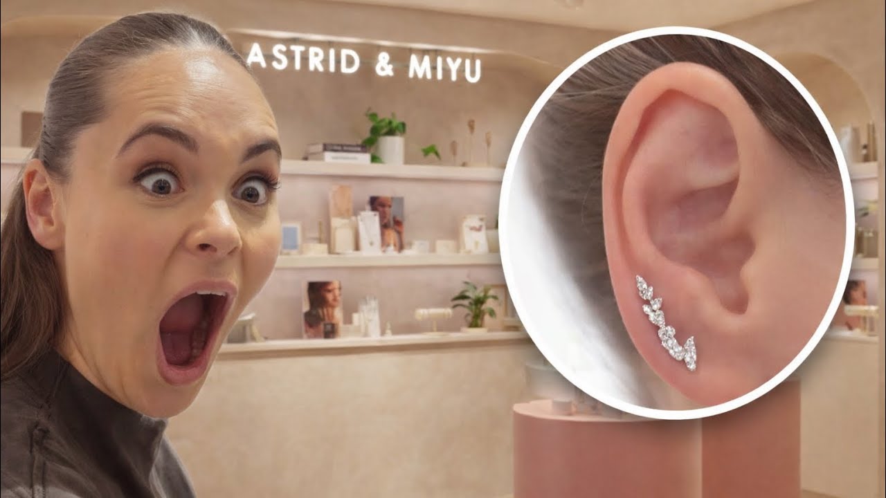 Getting Pierced at Astrid & Miyu!