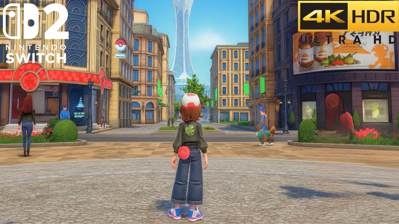 Pok&eacute;mon Legends: Z-A (Switch 2) 4K 60FPS HDR Gameplay - (Switch 2 Version)