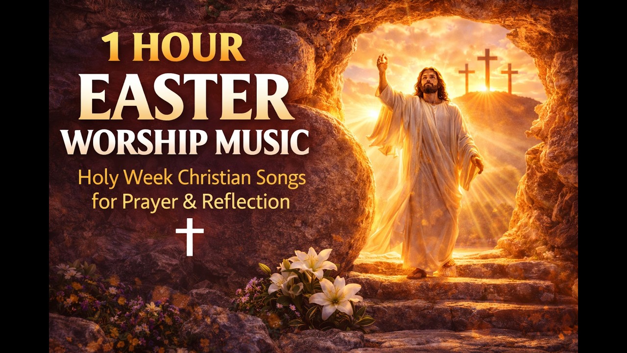 1 Hour Easter Worship Music ✝️ Best Holy Week Christian Songs for Prayer and Reflection