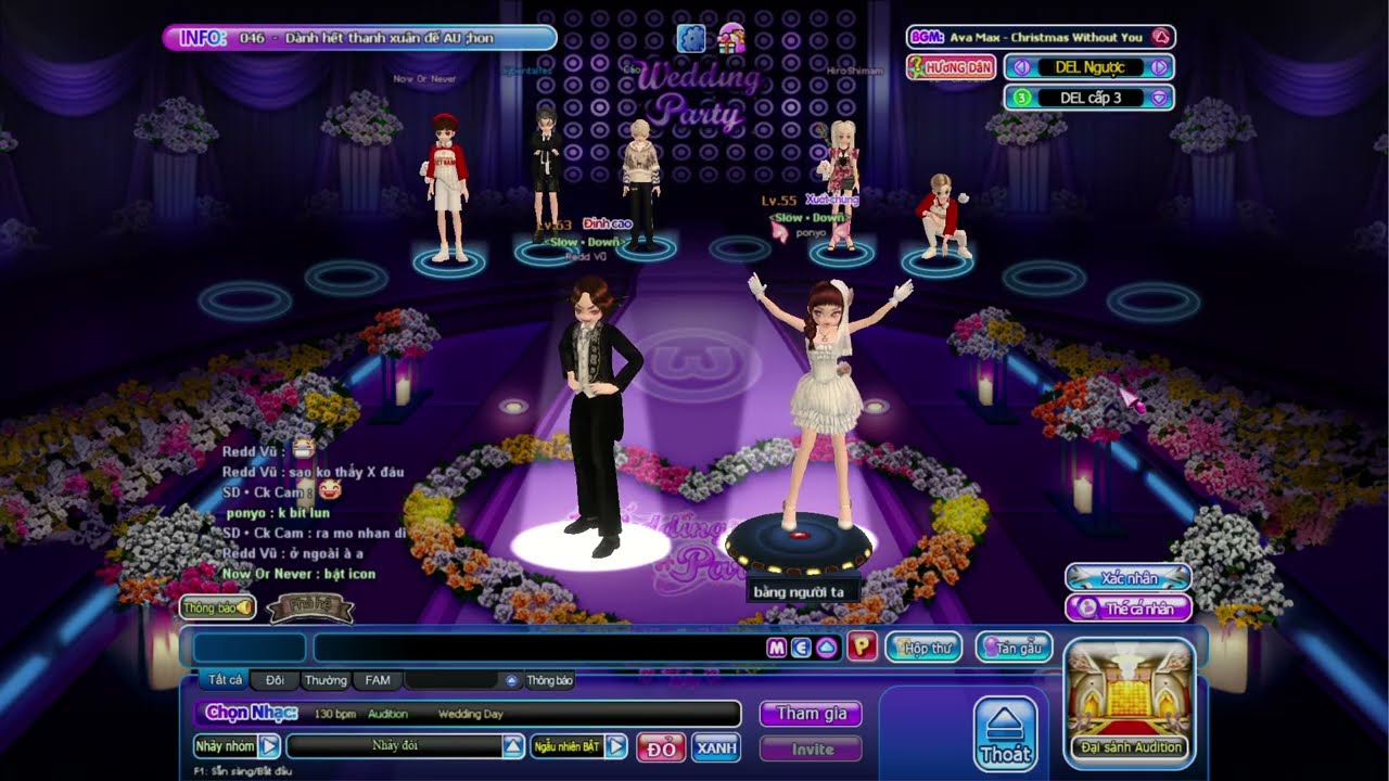 [AUDITION GAME] ♡ WEDDING PARTY ♡ ĐÁM CƯỚI GAME AUDITION ♡ REDD VŨ & PONYO ♡ 30.12.2025 ♡