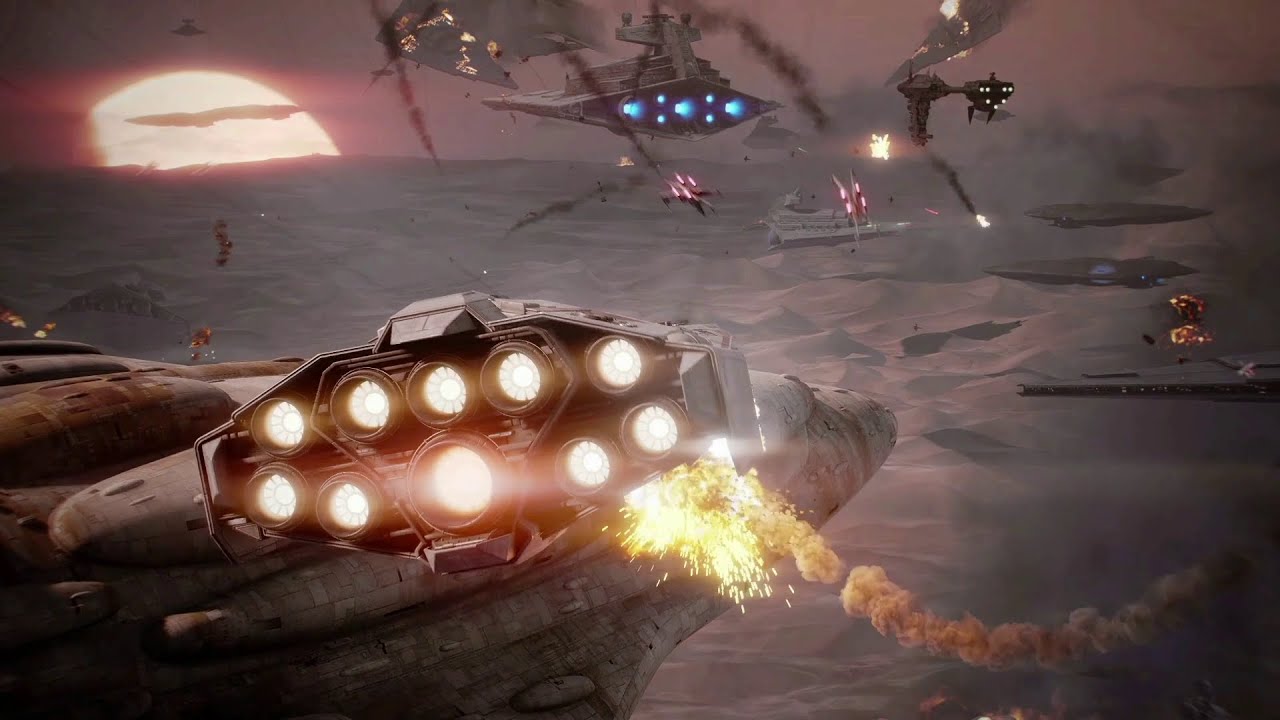 The Battle Of Jakku - Star Wars Battlefront 2 Celebration Edition PC [Full Mission]