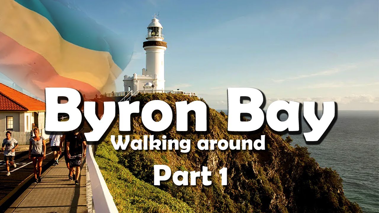WALK Through BYRON BAY 1 Australia,  Byron Bay Virtual tour #Streetview #ByronBay