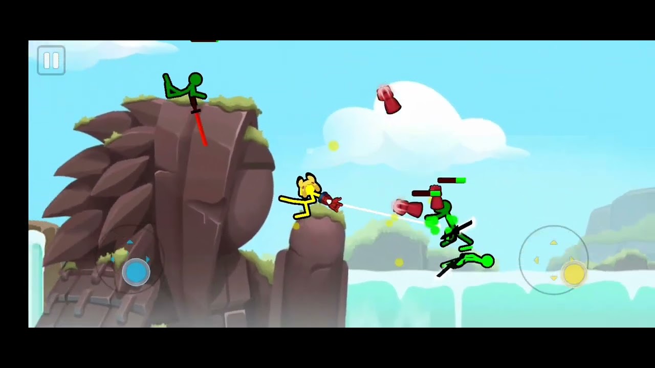 Stickman con mi hermana 