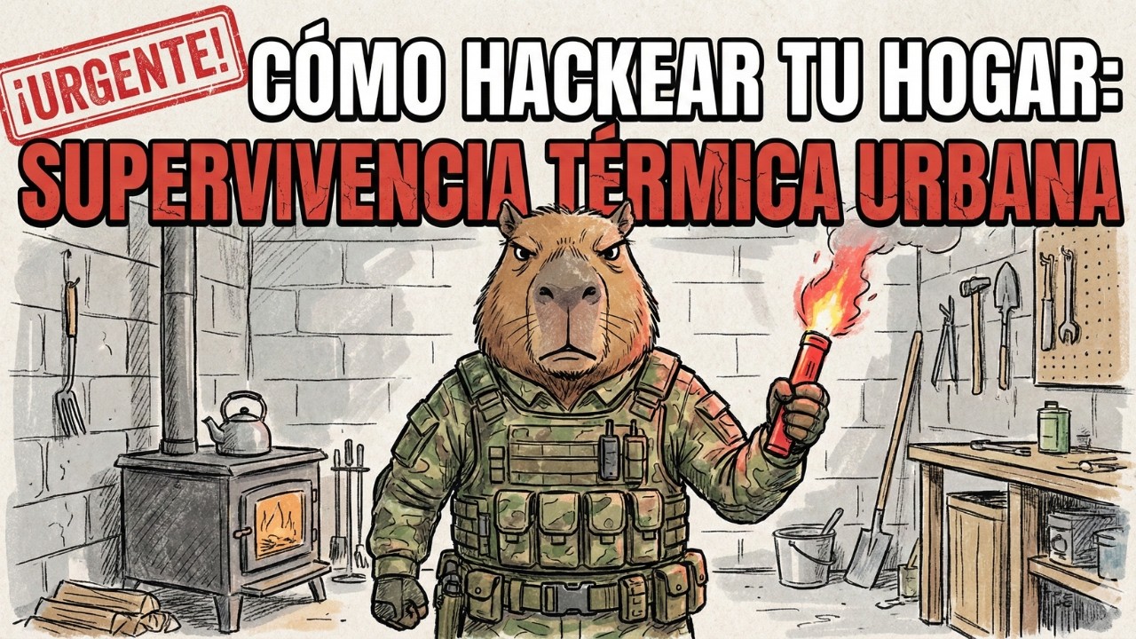 10 Métodos de Calefacción SIN Electricidad (Supervivencia al Apagón)