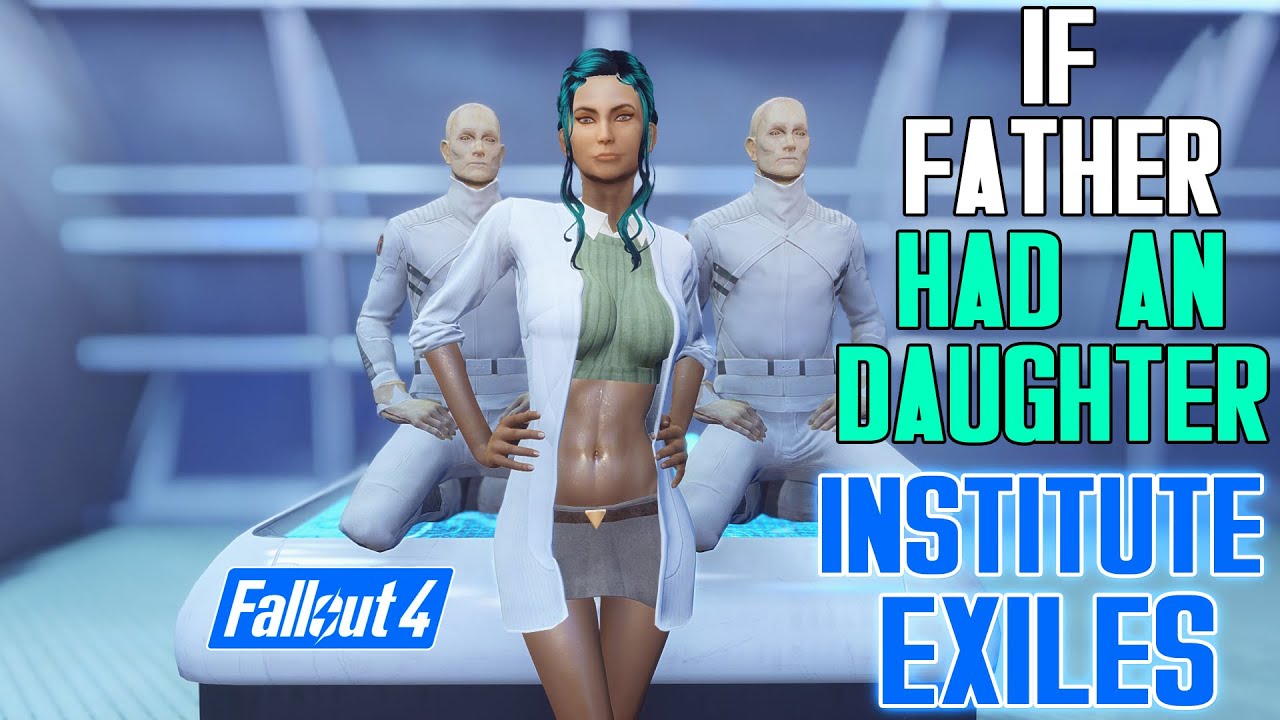 Fallout 4  - NICOLE ROSE & INSTITUTE EXILES FACTION - Viva Nuka-World - DLC-Sized Nuka-World Mod