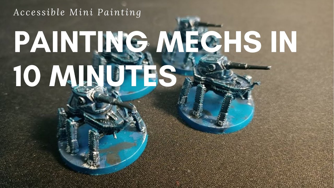 Painting Nordic Kingdom Scythe Minis in 10 Minutes