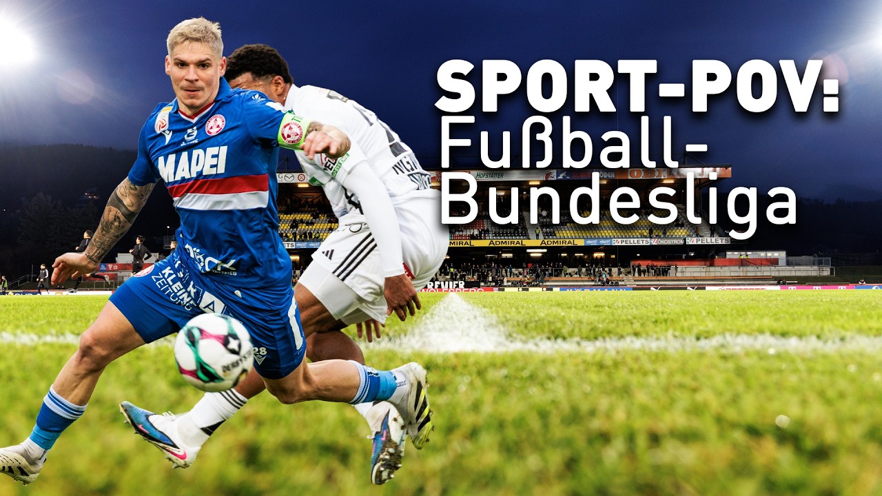 FOTO-POV: BUNDESLIGA-FUSSBALL. Begleite mich fotografisch zum Spiel WAC gegen den GAK #pov