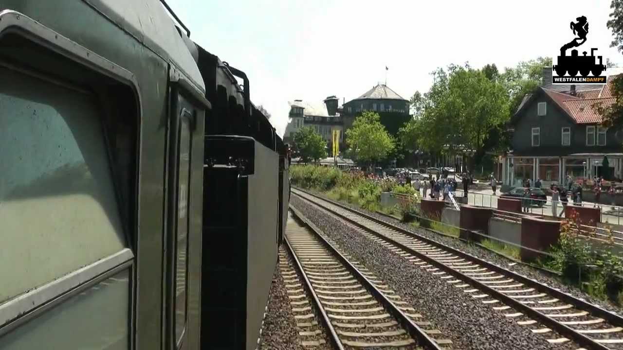 Mit bester Stimmung von Oldenburg nach Goslar - 01 1066 im Einsatz am 30.06.2012